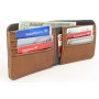 Full Leather Cowhide Pig Skin Cash ID Holder MA13