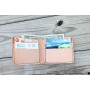 Veg-Tan Leather Wallet Cash Card Holder MA15