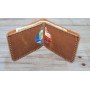 Veg-Tan Leather Wallet Cash Card Holder MA18