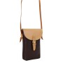Cowhide Leather Cross Body Slim Bag YP07001